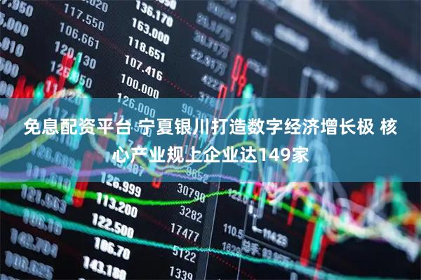 免息配资平台 宁夏银川打造数字经济增长极 核心产业规上企业达149家